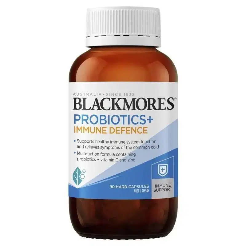 Blackmores Probiotic + Immune Defence 90 Hard Capsules