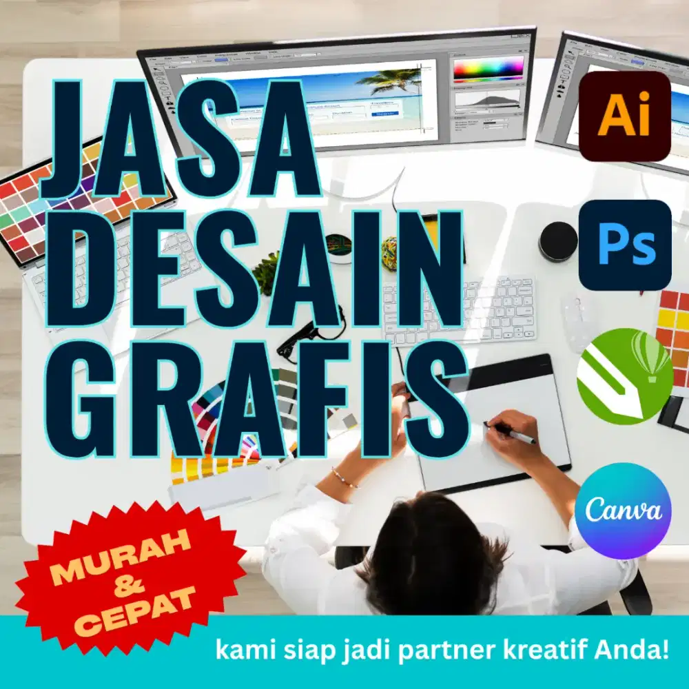 Desain Grafis, Logo, Konten, Banner dan Proposal