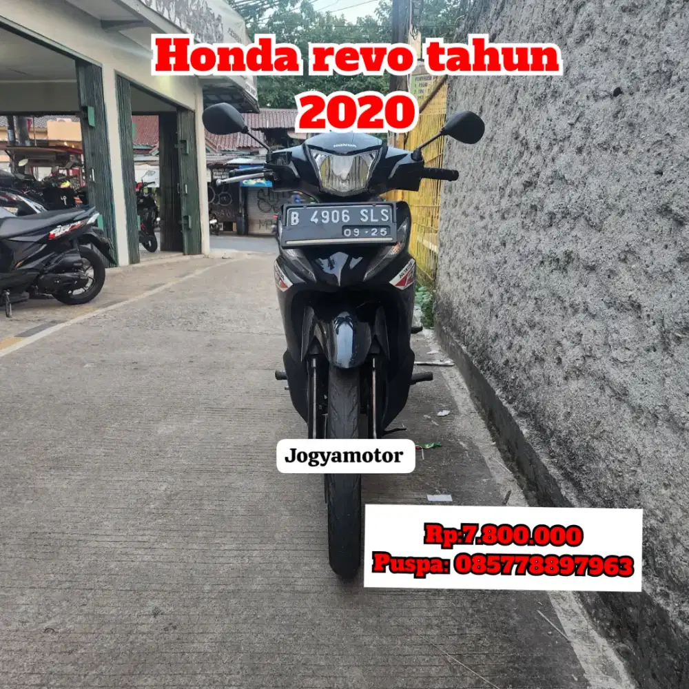 Honda REVO tahun 2020 cash