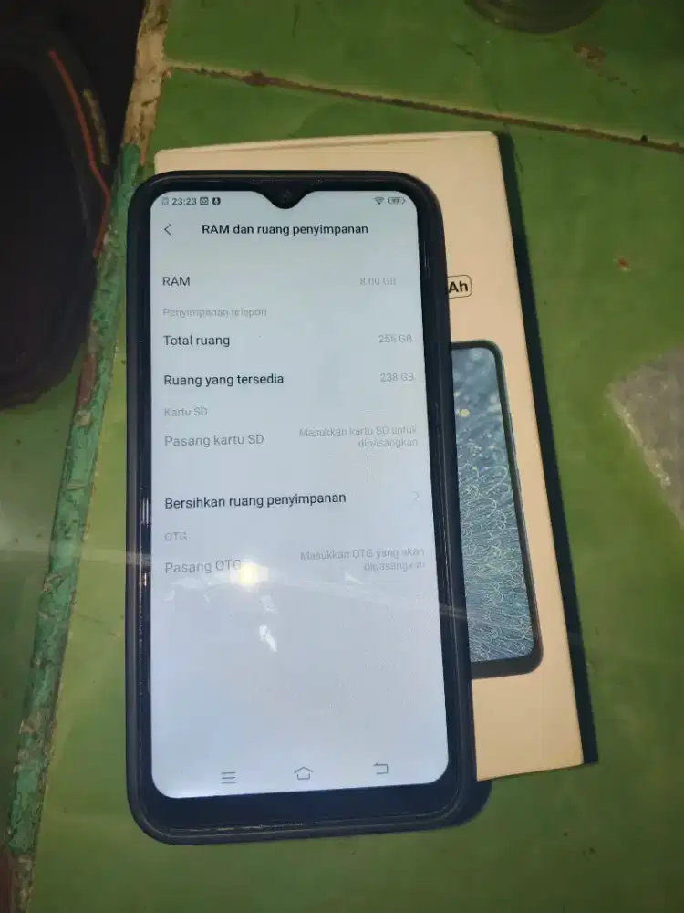 vivo y17 ram 8/256 hp dus normal orian