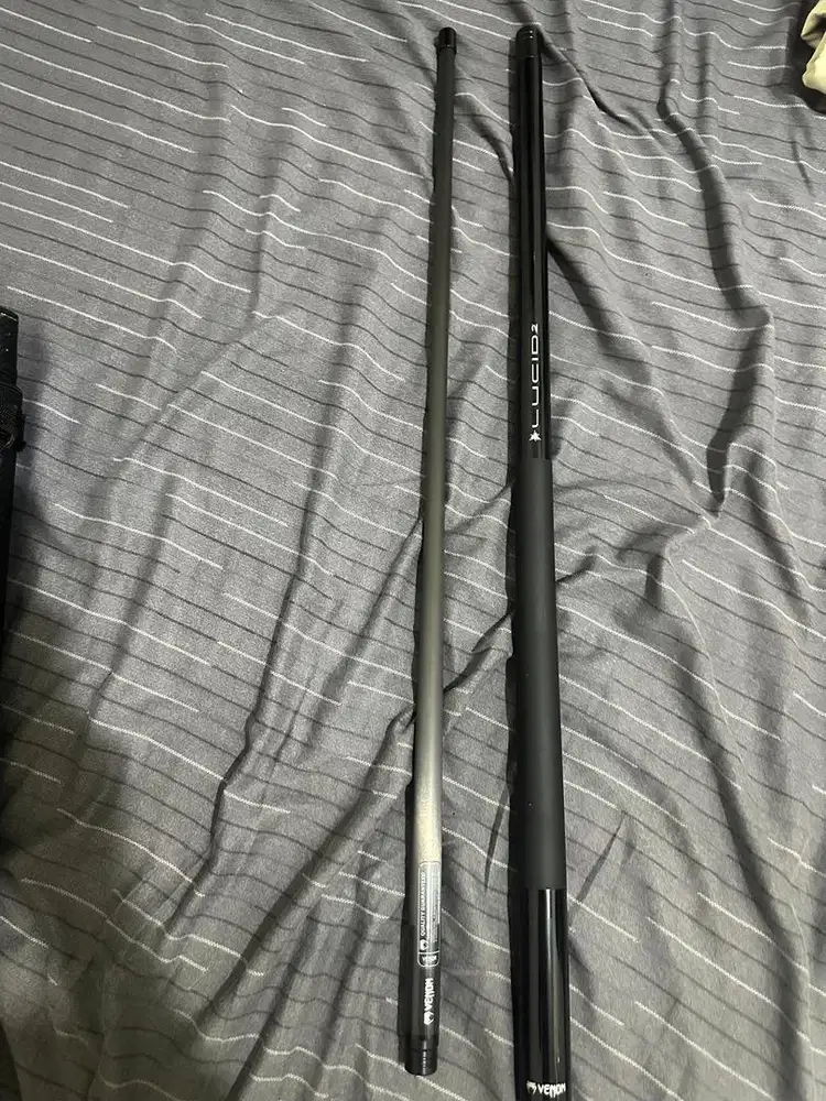 Stick Billiard Venom Lucid Carbon LCB Black - Butt + Shaft