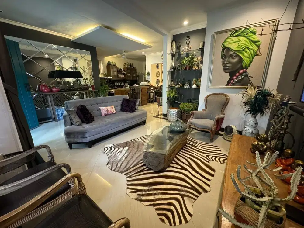 Rumah Semi Furnished 2 Lantai di De Latinos BSD