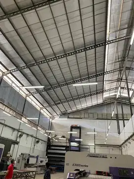 Dijual Sangat Mewah Gudang dan Kantor Full Furnished Siap Pakai Pergudangan 99 Dadap Tangerang