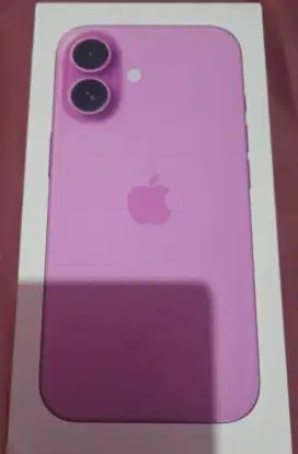 Iphone 16 basic 256 GB warna Pink fullset garansi DIGIMAP  BH 100 NET