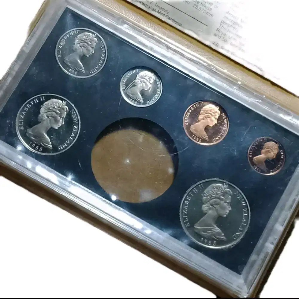KOIN SET PROOF MINT WITH EXCLUSIVE BOX ELIZABETH ENDEAVOUR