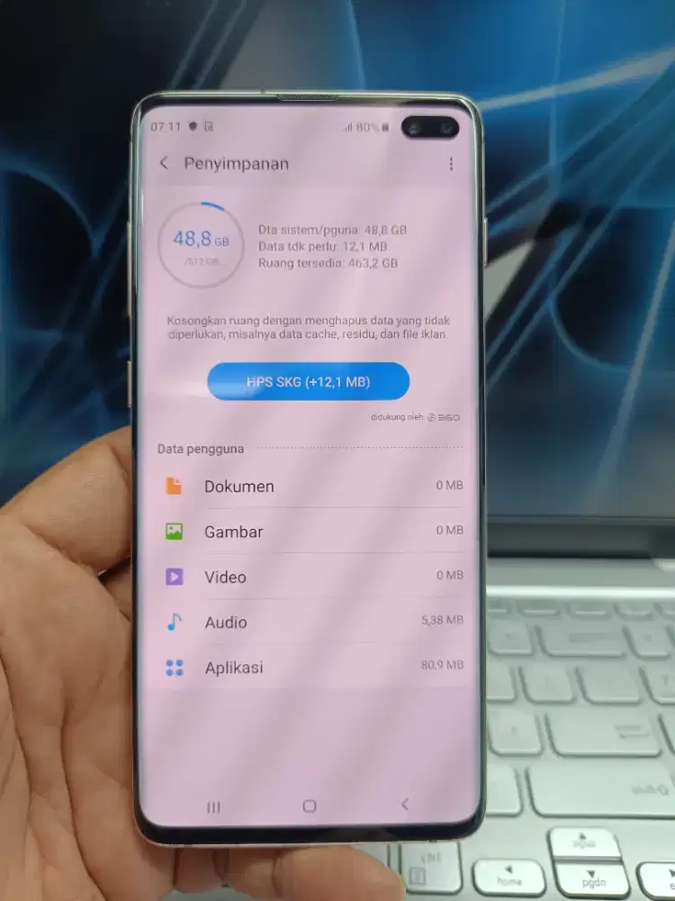SAMSUNG GALAXY S 10+ 8/512 SEIN SECOND RESMI ORIGINAL