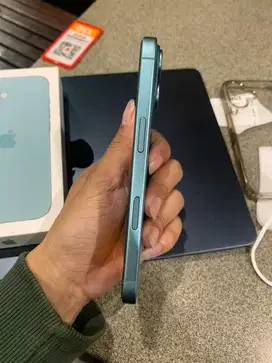 DIJUAL IPHONE 16 128 (TEAL) EX IBOX