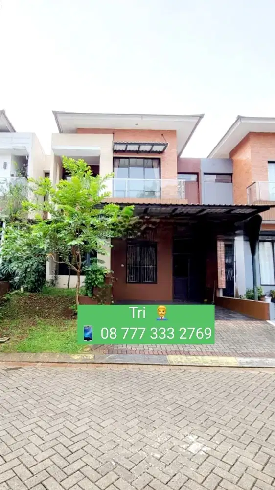 13177/ Jual cepat murah, rumah discovery Bintaro minimalis modern