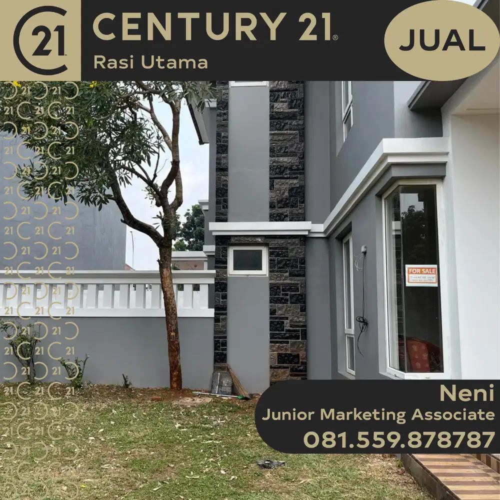 DIJUAL RUMAH SIAP HUNI DI KOTA WISATA CIBUBUR