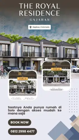 SAATNYA PUNYA RUMAH DI SOLO DENGAN AKSES MUDAH KE MANA SAJA