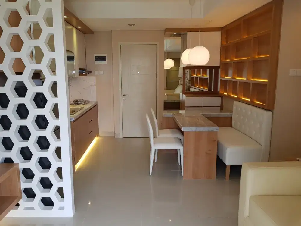 DISEWAKAN APARTEMENT TRIVIUM TERRACE 2 BADROOM BESAR VIEW LAKE