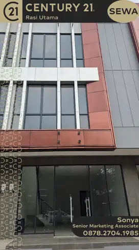 DISEWAKAN RUKO 3 LANTAI DI KOTA WISATA CIBUBUR GUNUNG PUTRI BOGOR