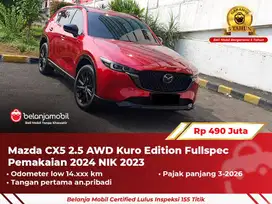 [ GARANSI 5TH ] Mazda CX5 CX 5 2.5 AWD 4x4 Kuro Edition 2023 2024