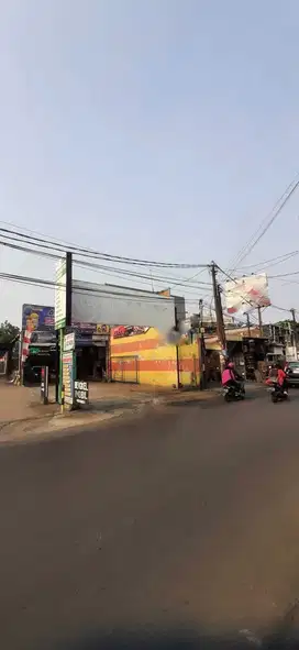 Dijual tanah bengkel cucian mobil/motor bangunan siap pakai di Bintara
