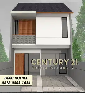 Rumah New Desain 2 Lt di Kiwi Residence Graha Raya Bintaro GB-10946
