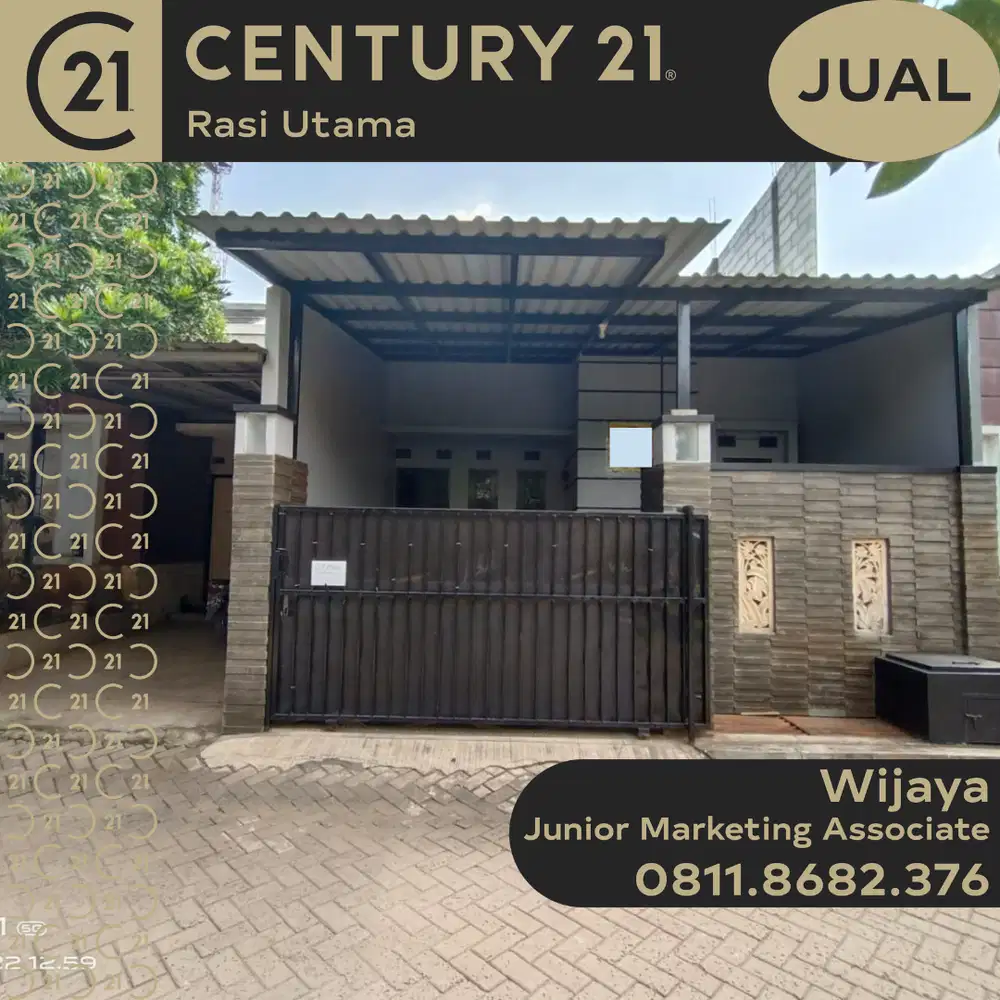 DIJUAL RUMAH  2 LANTAI DI PERUMAHAN CIBUBUR MANSION CILEUNGSI BOGOR