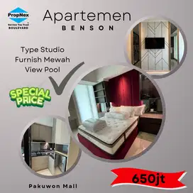 Apartemen Benson Pakuwon Mall Murah Full Furnish Mewah