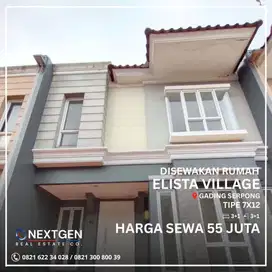 Disewakan Rumah Elista Village Gading Serpong