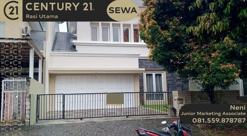 DISEWAKAN RUMAH 2 LANTAI DI KOTA WISATA CIBUBUR