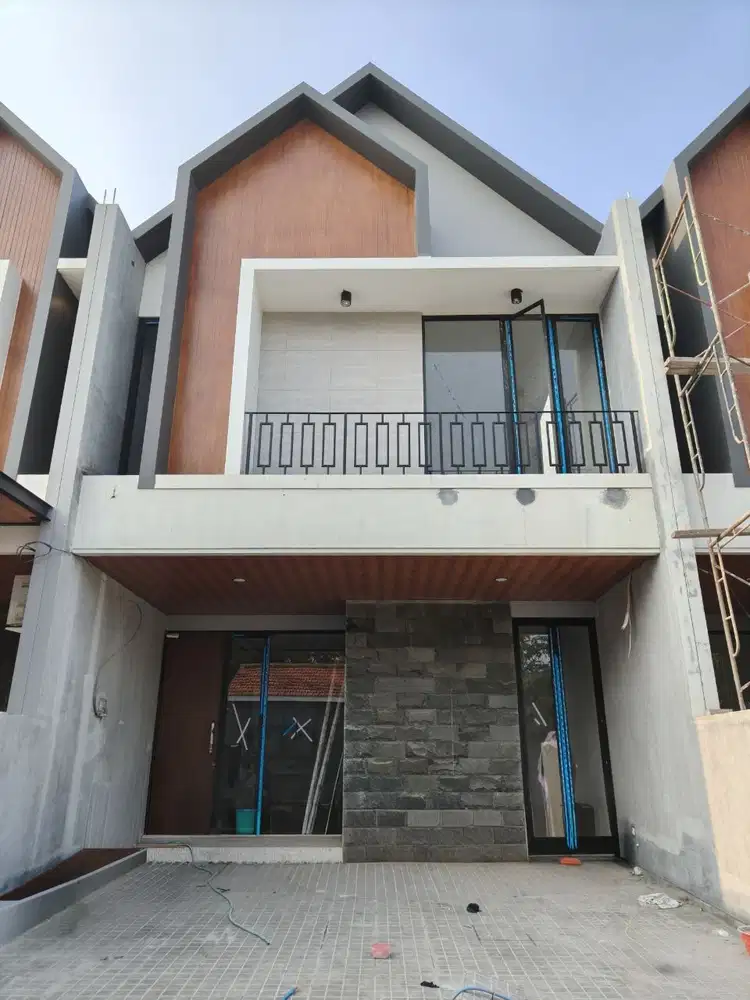 Jual Rumah Baru Gress Scandinavian Manyar Surabaya