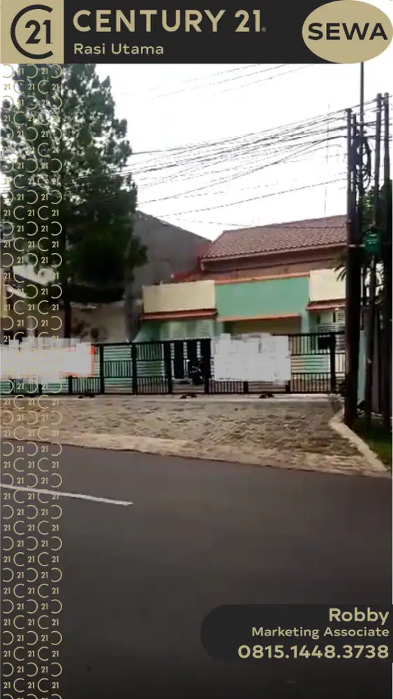 DISEWAKAN RUKO 2 LANTAI DI JALAN RAYA JAMBORE CIBUBUR JAKARTA TIMUR