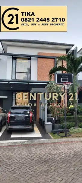 Rumah Modern Sewa Murah 2 Lantai di Discovery Bintaro Jaya SC-13083