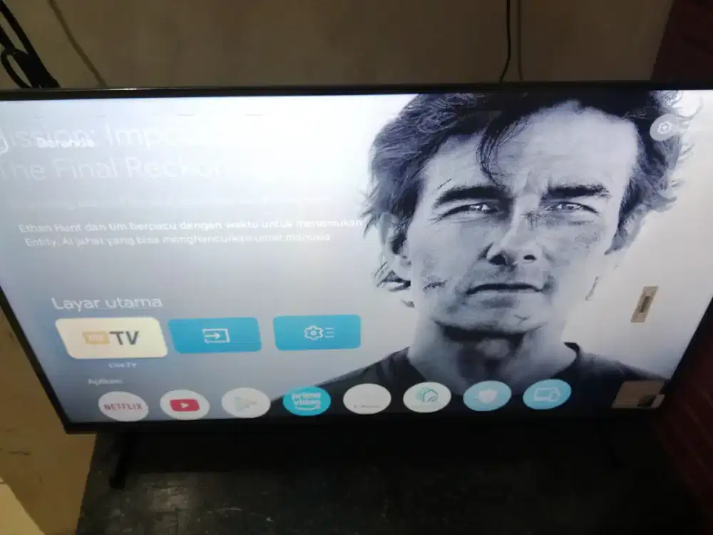 Jual tv aqua masih baru sebulan pemakaian 32 in udah SMART TV