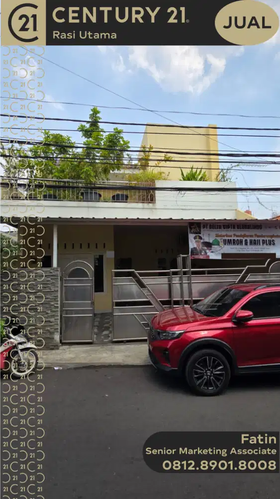 DIJUAL RUMAH DI UTAN KAYU SELATAN MATRAMAN JAKARTA TIMUR