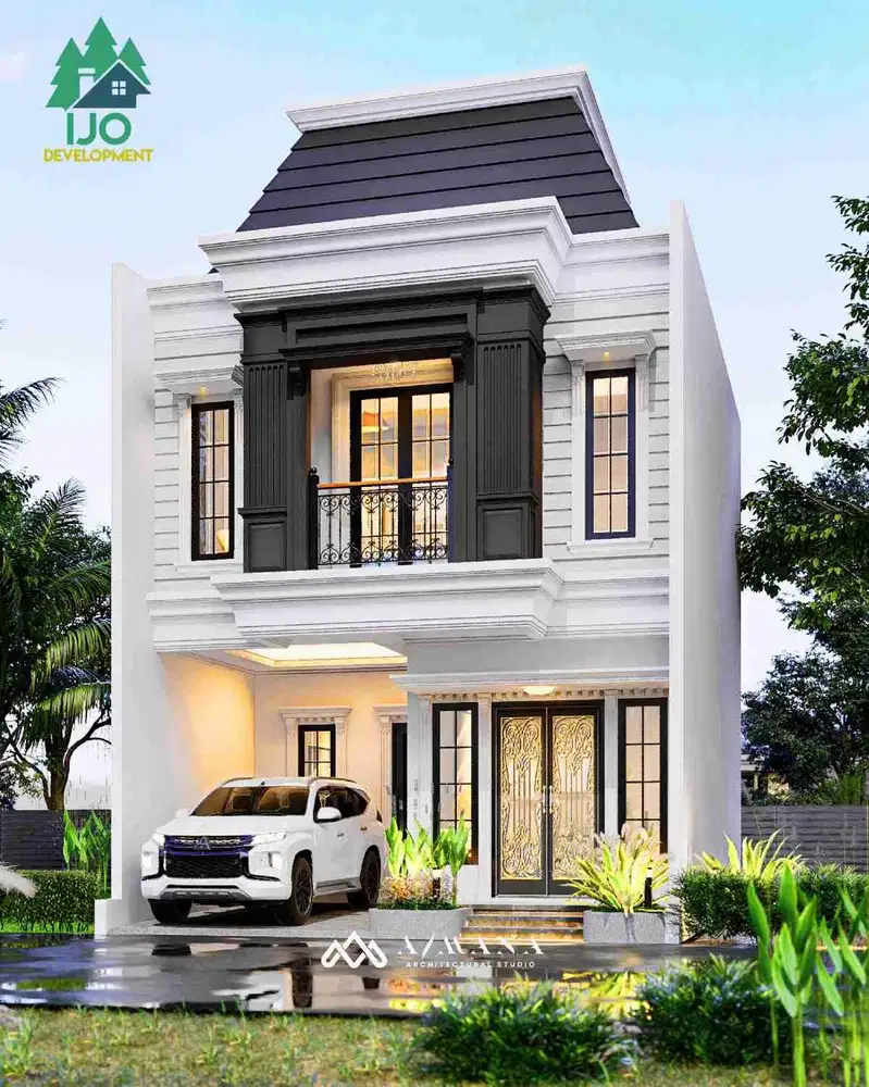 Jual Rumah American Classic Dalam Komplek Di Jagakarsa