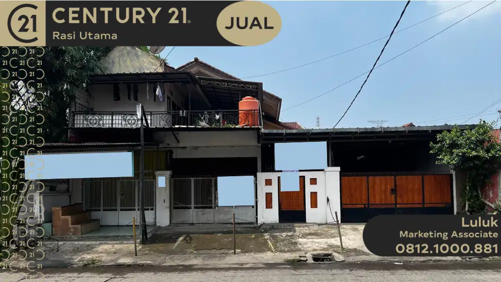 DIJUAL RUMAH KOS-KOSAN 2 LANTAI DI JALAN RAYA PEKAYON BEKASI