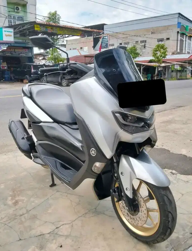 BU!! NMAX ABS connected 2023 Hitam doff