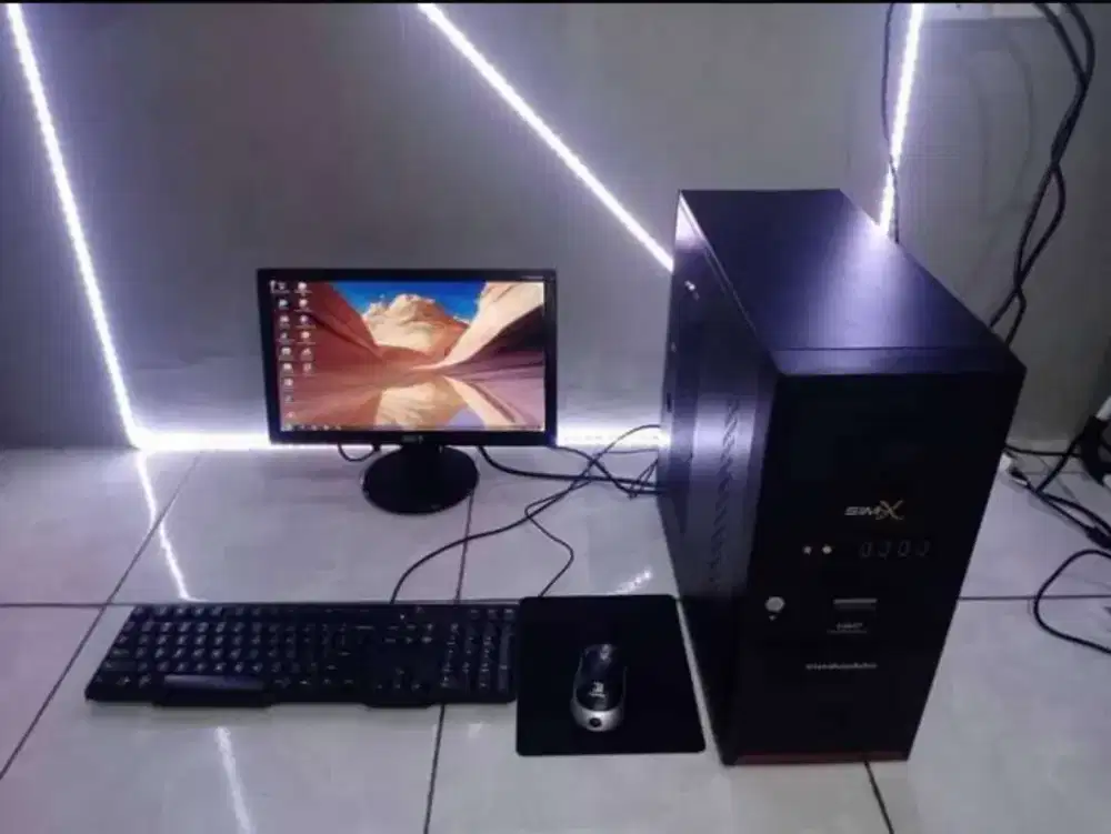 PC core 2 duo ram 4gb HDD 250gb