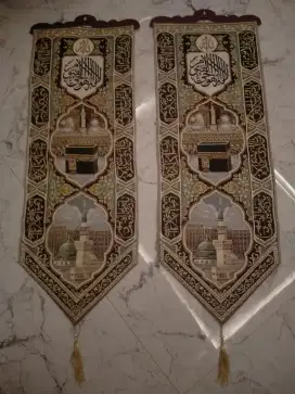 Dijual Kiswah dekorasi dinding asli Mekah