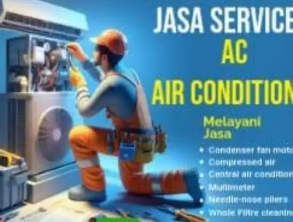 Cuci dan servis ac