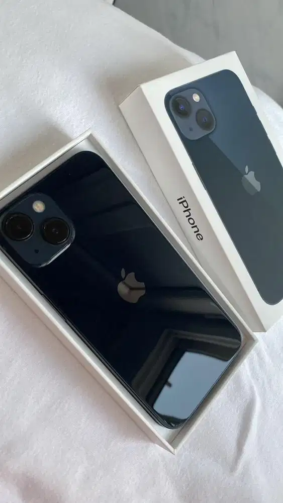 JUAL IPHONE 13 MIDNIGHT 128GB MURAH GARANSI RESMI IBOX