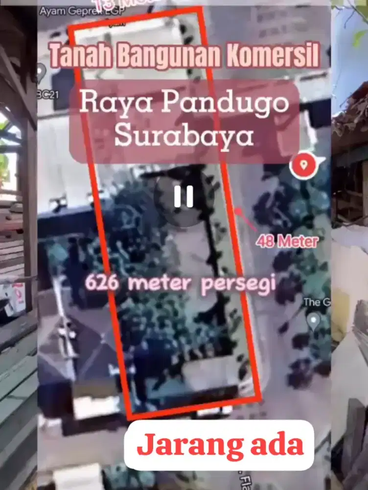 JUAL TANAH BONUS RESTO