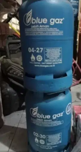 2 blue gas kosong