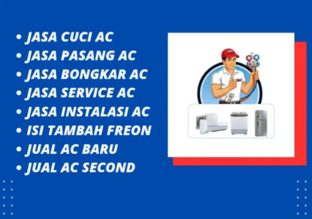 Cuci dan servis ac