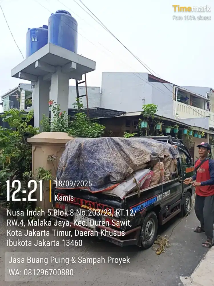 Jasa Buang Puing & Sampah