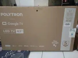 TV Polytron 43 Google TV 43 + Speaker Tower