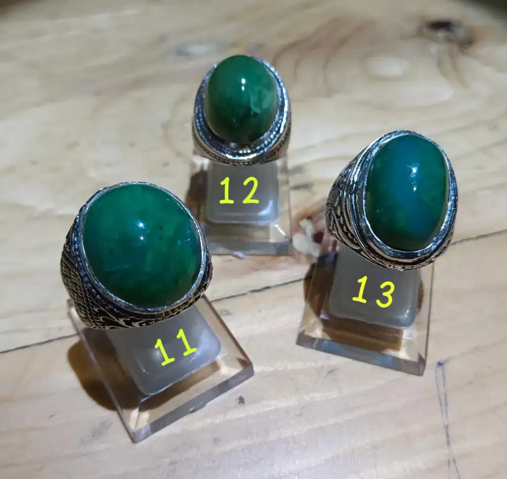 Cincin Giok Nefrit Jade Aceh