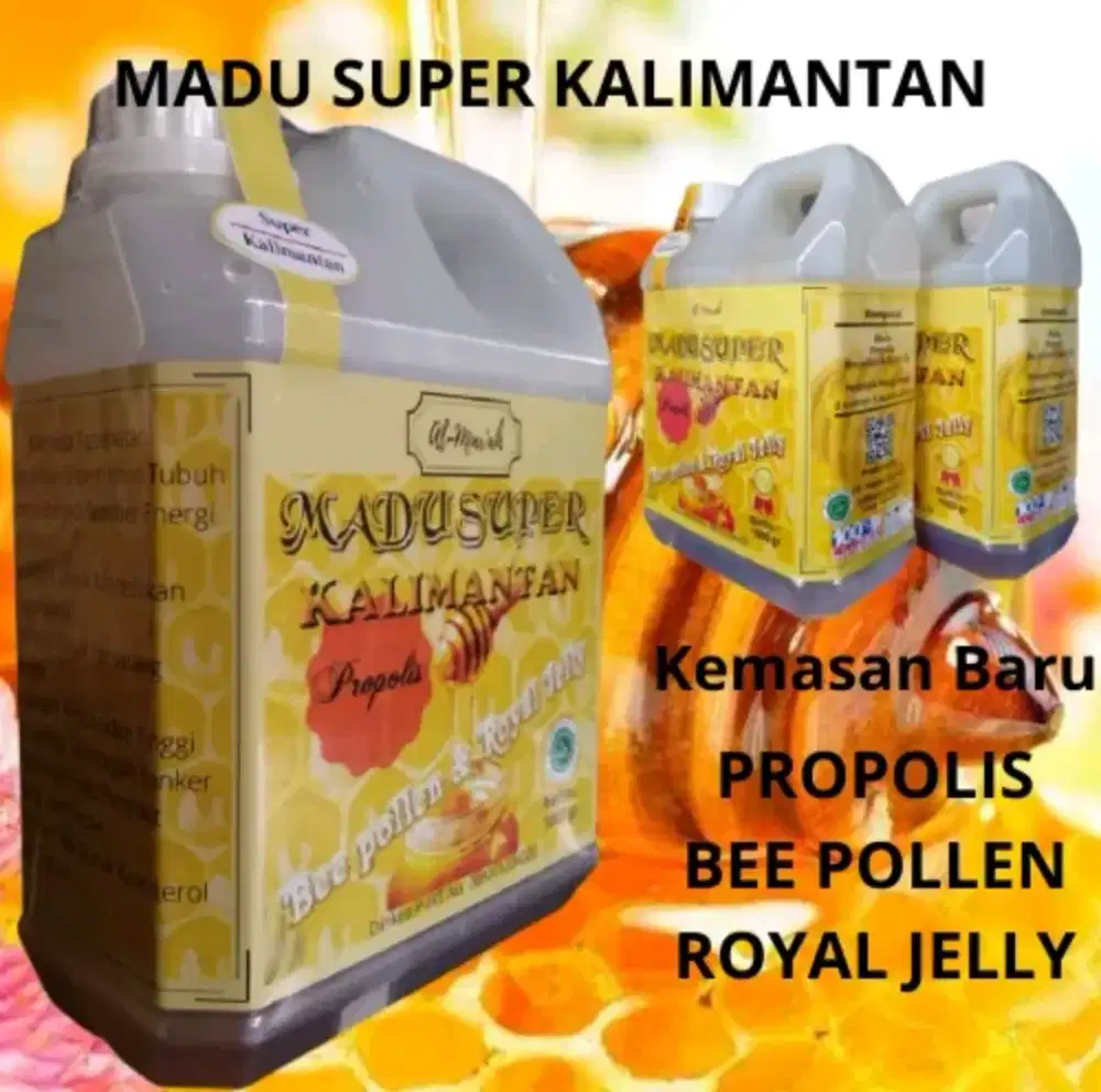 Madu Super Kalimantan Al Mar'ah 1000gr (1 kg)