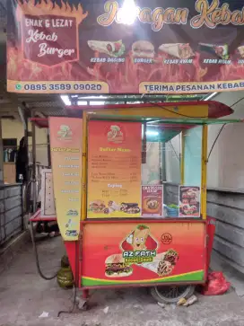 Gerobak kebab murah