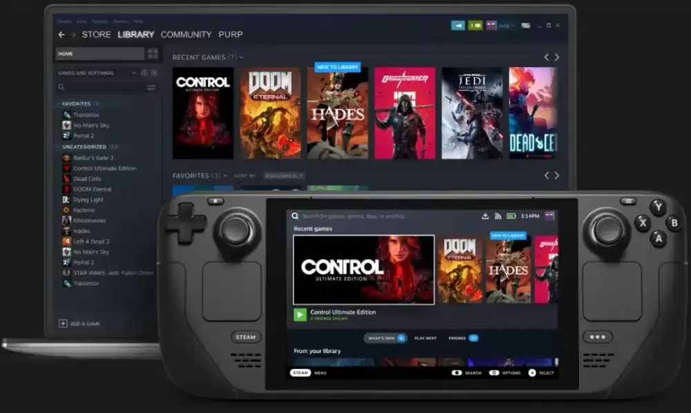 cari beli steam deck