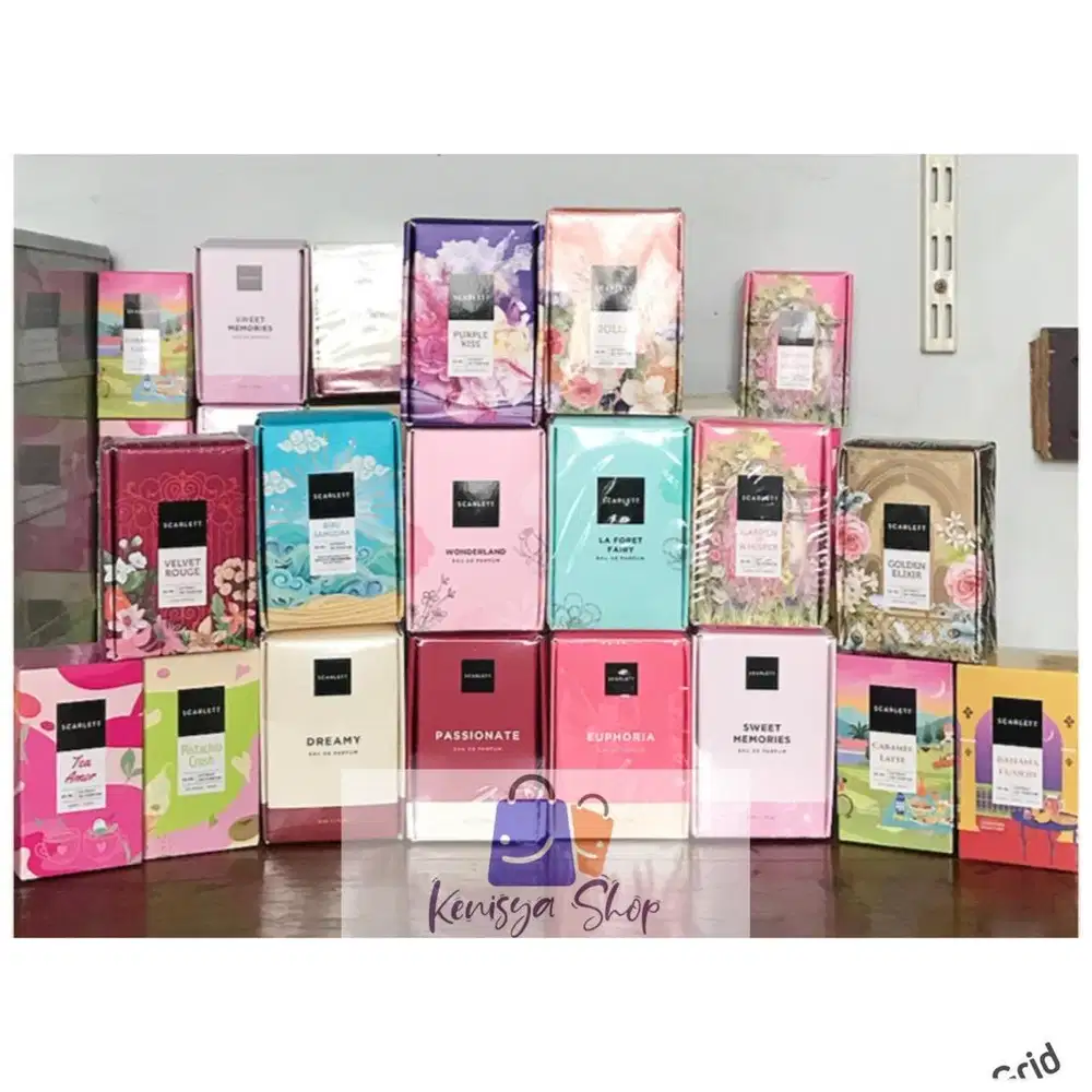 parfum scarlett baru masih segel