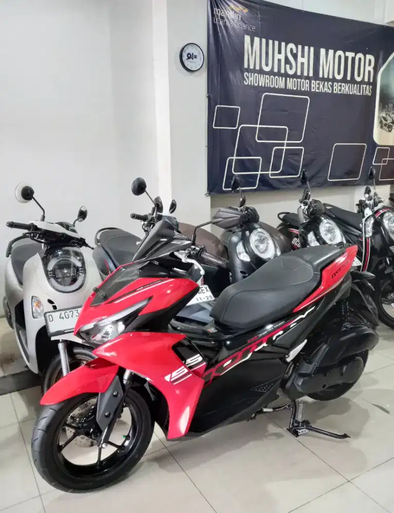 AEROX VVA CONNECTED 2022, SEPERTI BARU KM 15 RIBU, MUHSHI MOTOR.