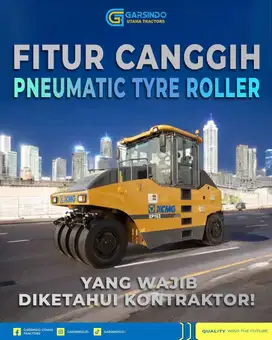 Jual Tyre Roller | Pneumatic Roller XCMG XP163 Harga Terbaik 2025