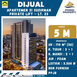 DIJUAL APARTMENT DI 31 SUDIRMAN SUITES MAKASSAR COCOK BUAT INVESTASI