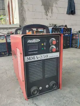 MESIN LAS BEKAS MMA 250A 3 PHASE REDBO BEKAS SMAW STIK INVERTER 3 PHAS