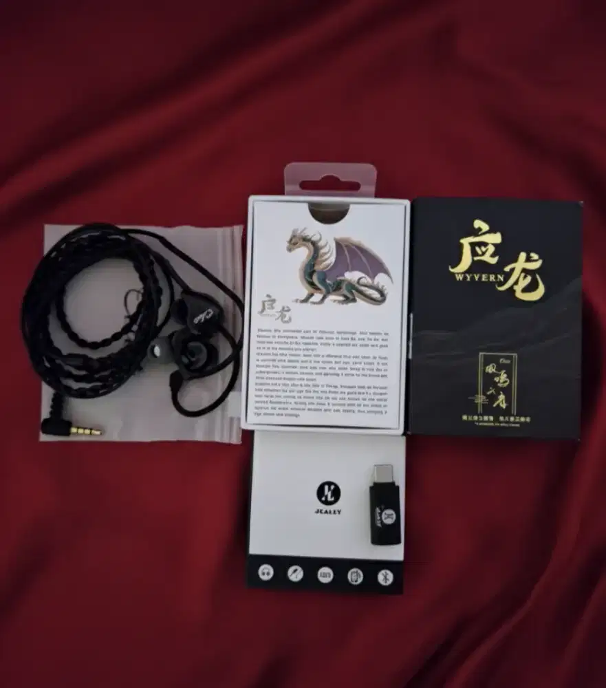 Hedset Kinera wyvern + DAC Jcally JA3